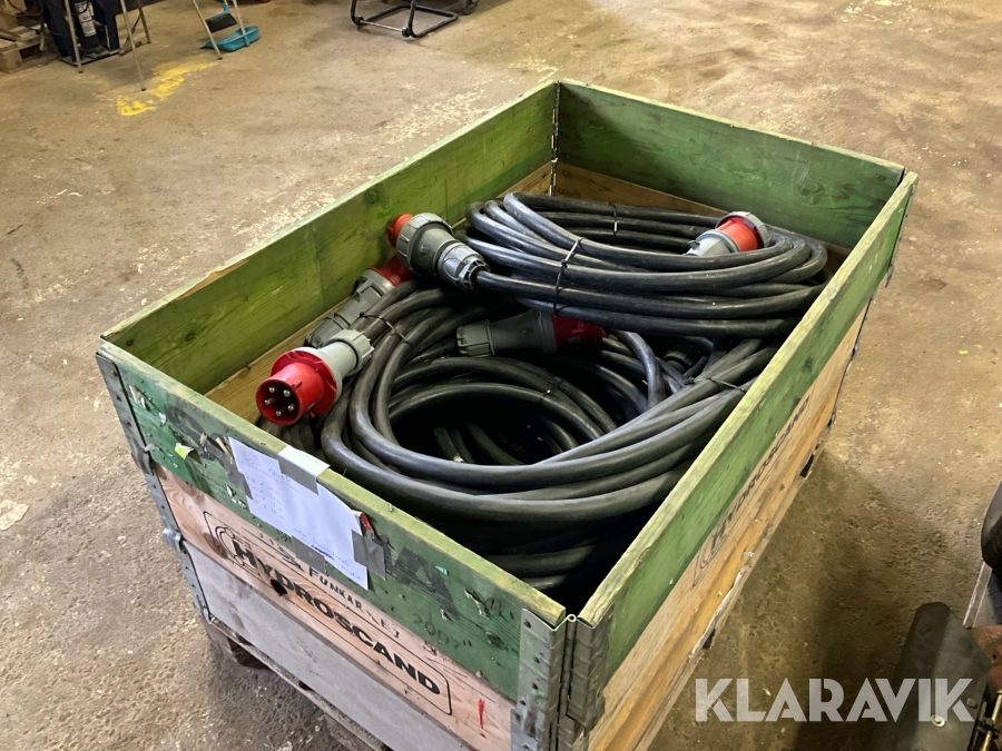 EL-kabel/Byggström 63A 195 meter
