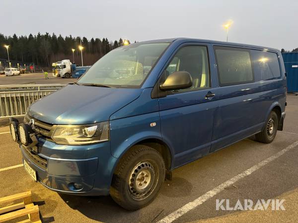 Skåpbil Volkswagen Transporter 5 sittplatser