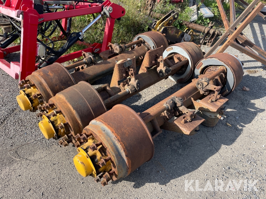 Hjulaxlar Scania 3st