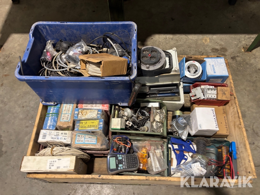 Parti med elmaterial