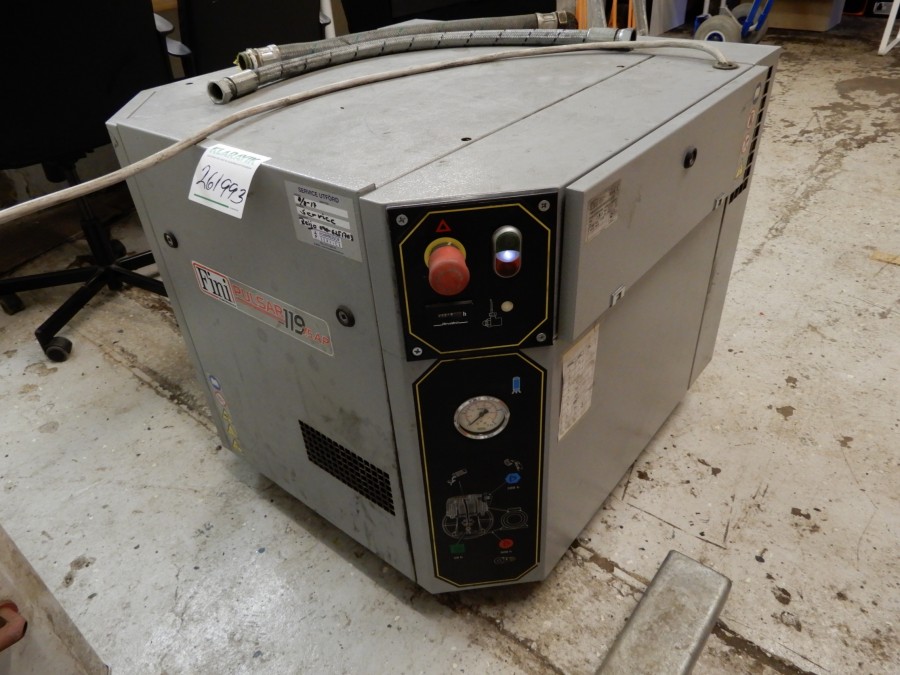 Ljuddämpad kompressor