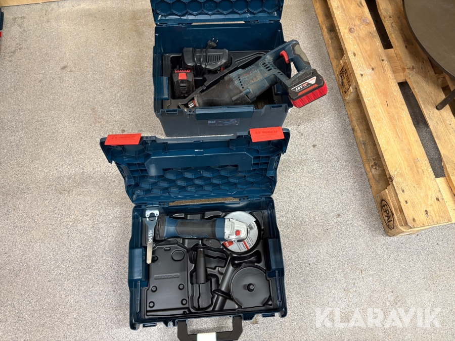 Tigersåg / Vinkelslip Bosch