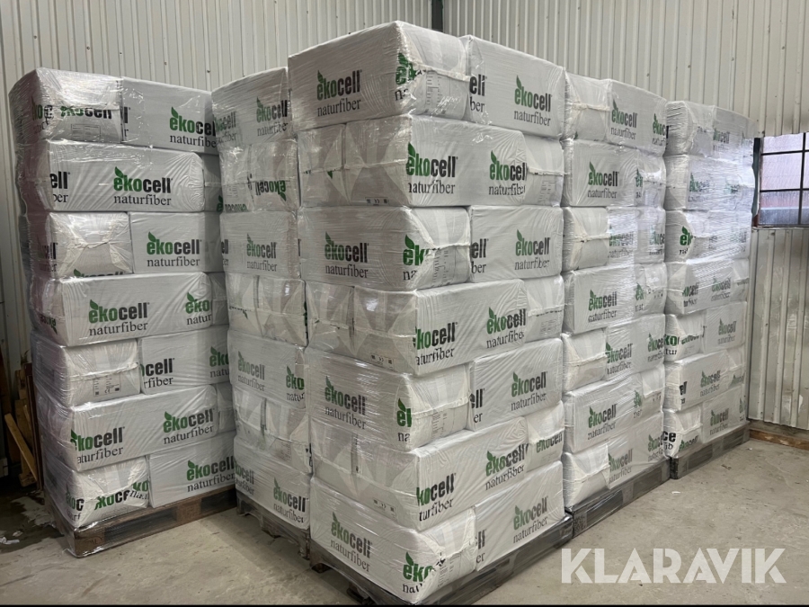 Byggisolering Ekocell 9 pallar