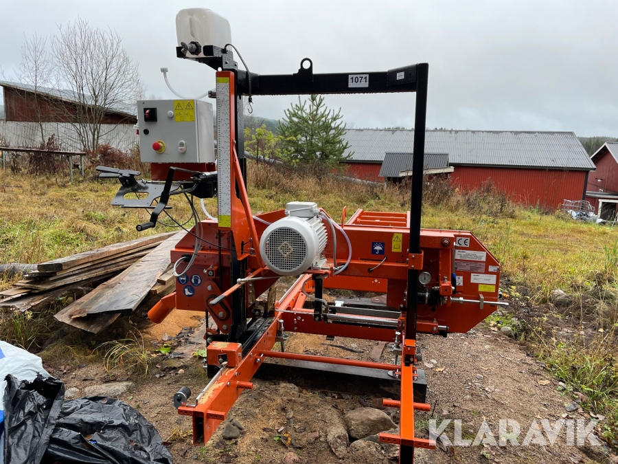 Bandsågverk Wood Mizer LT15, Säter, Klaravik Auktioner