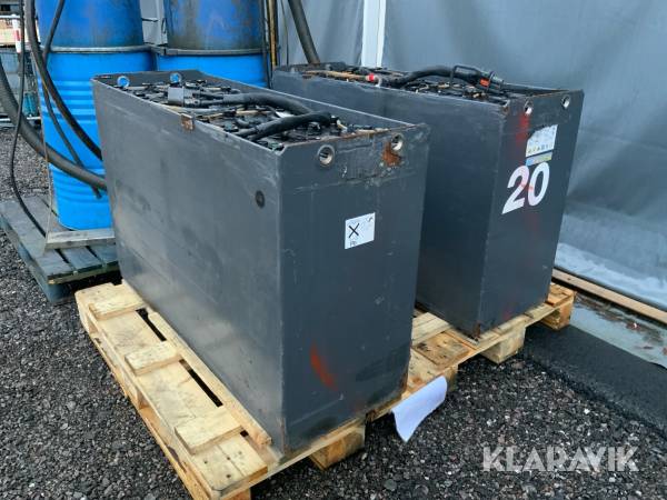 Truckbatterier Batteriunionen 2st