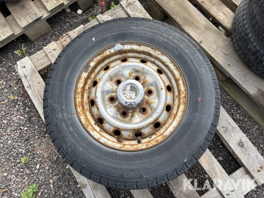 Däck på fälg Kumho 185R14 2st