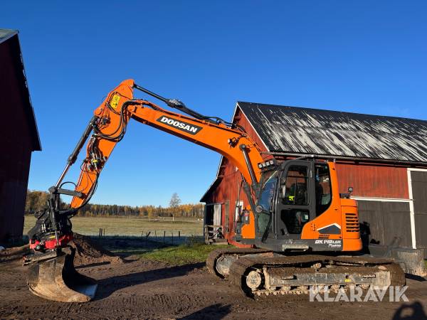 Grävmaskin Doosan DX140 LCR - 7