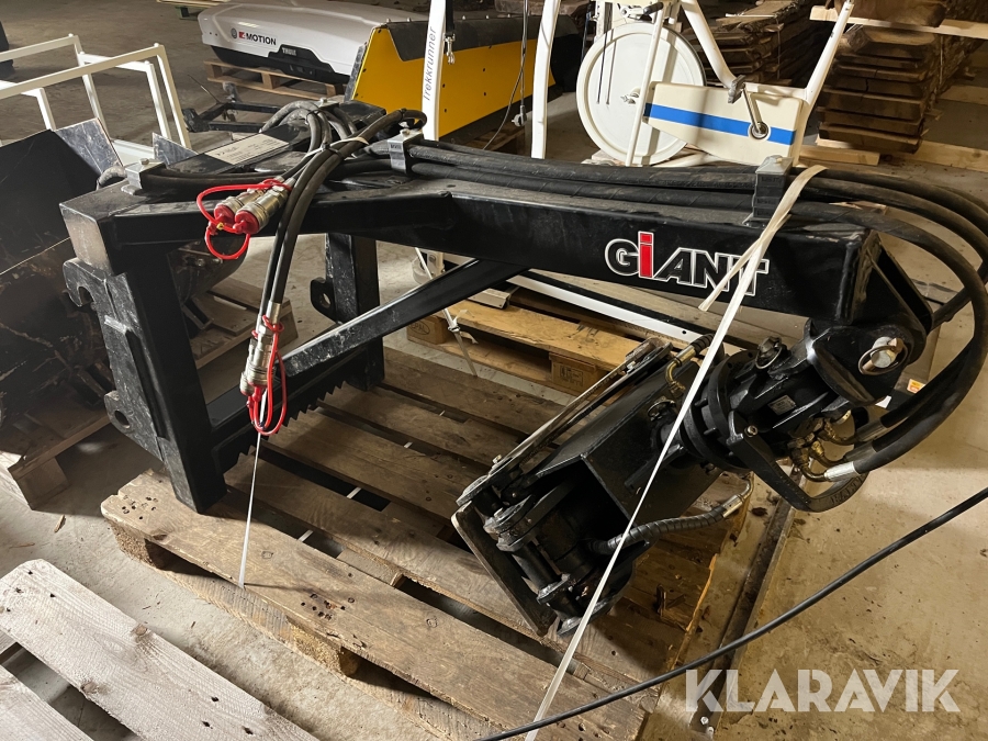 Timmergrip till hjullastare Giant