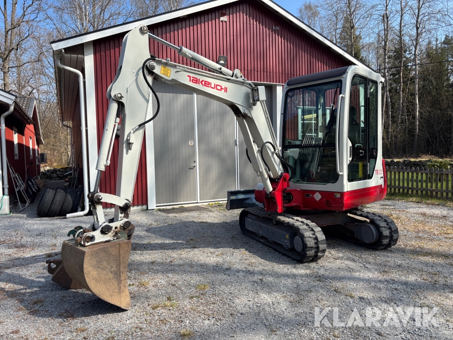 Grävmaskin Takeuchi TB125