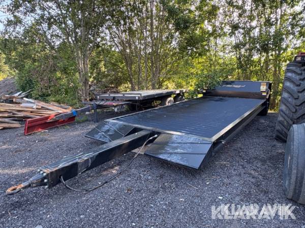 Maskintrailer Swed-Trailer 8 ton