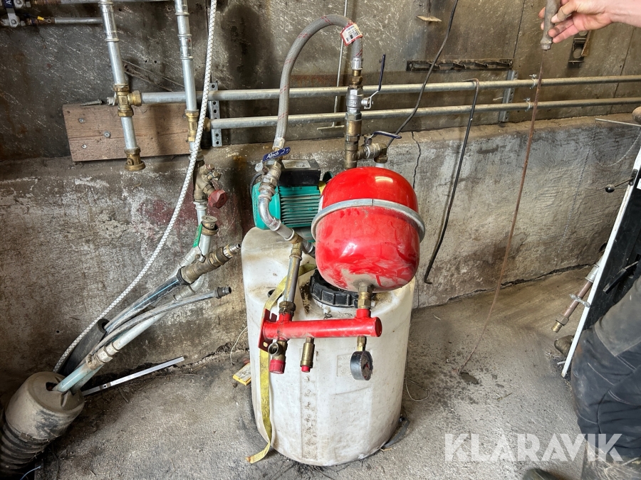 Pump för fyllning av värmesystem Wilo/Altech