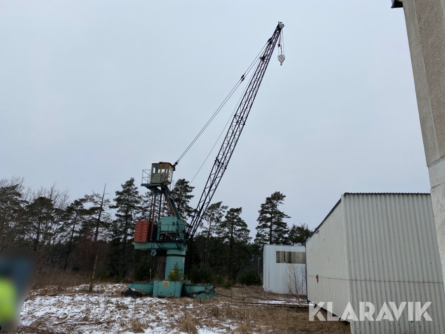 Fackverkskran på räls Peiner Maschinen Typ TS 32