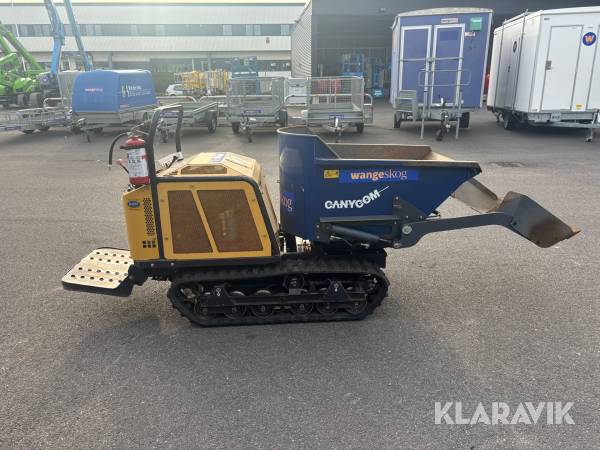 Självlastande banddumper Canycom SC75