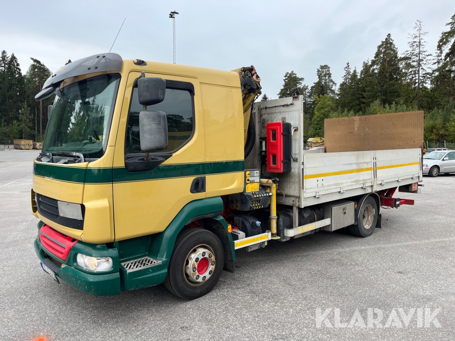 Kranbil DAF FA LF45210G med bakgavellyft