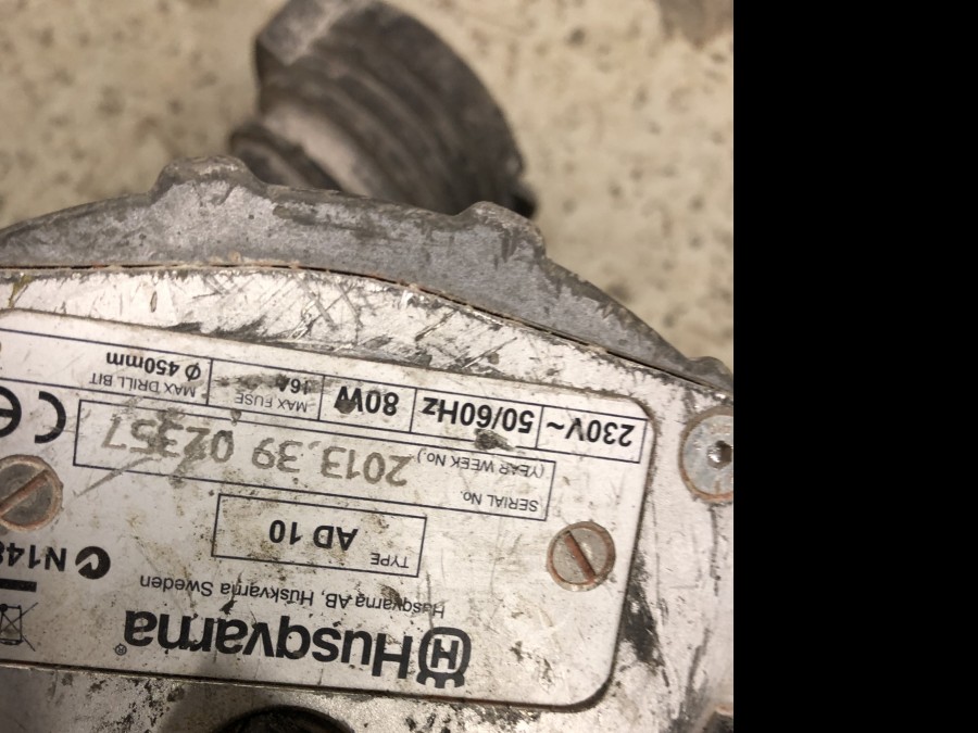 Automatsystem för kärnborrning Husqvarna AD10