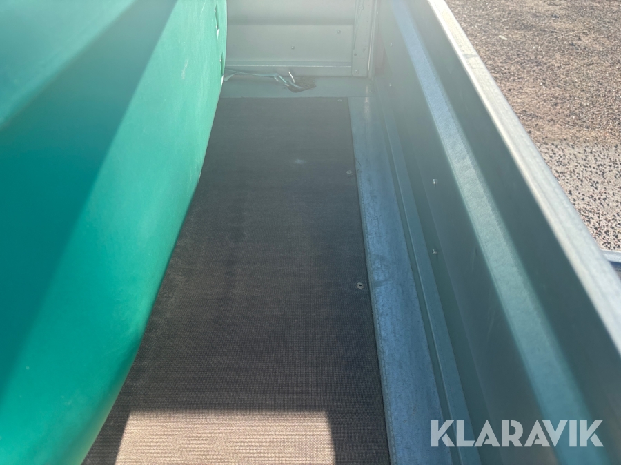 Släp med bevattningstank Fogelsta K-Vagnen 1300 kg