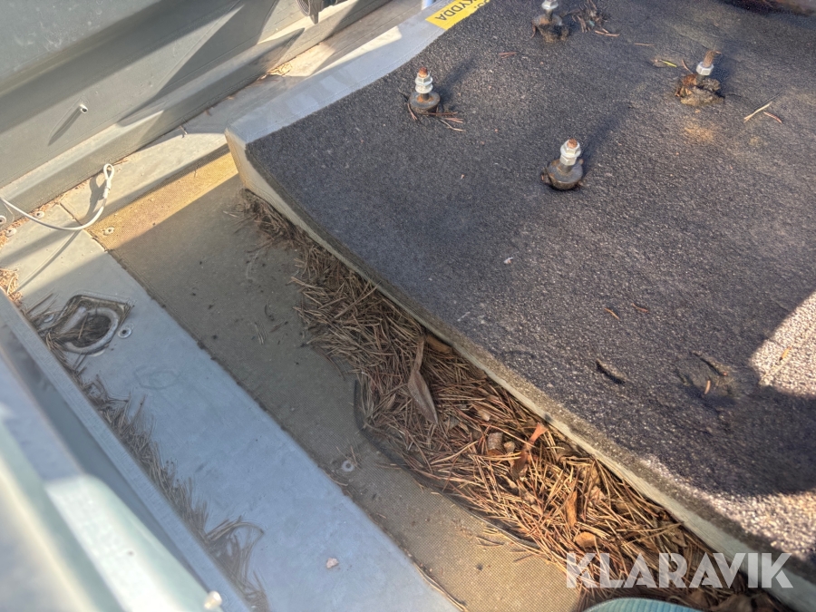 Släp med bevattningstank Fogelsta K-Vagnen 1300 kg