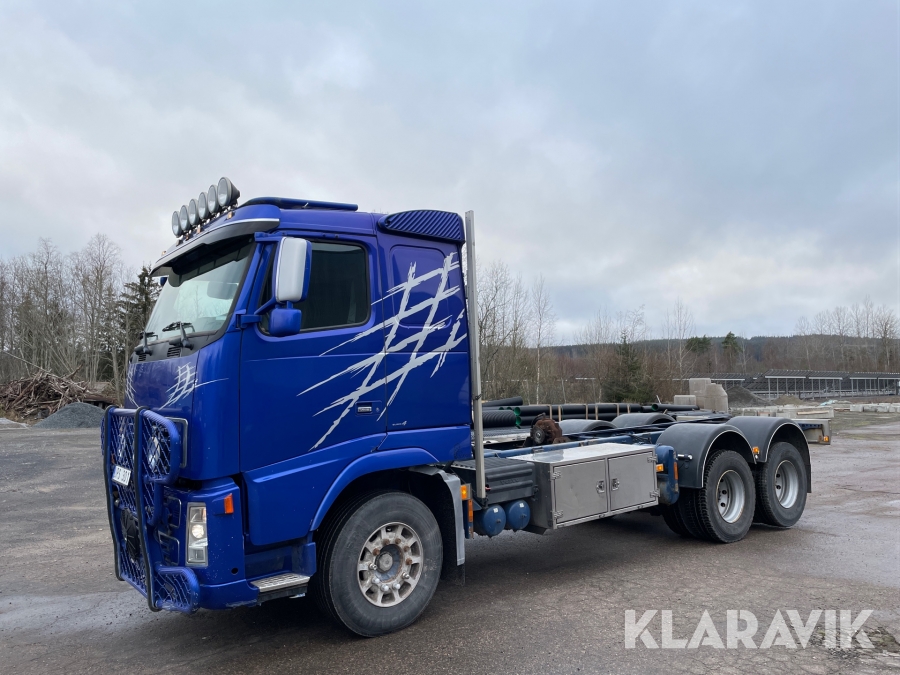 Lastbil Volvo FH16 med externt kraftuttag