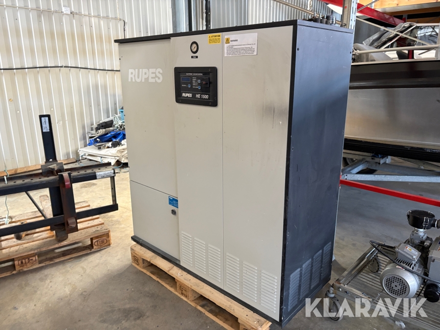 Centraldammsugare Rupes HE1500