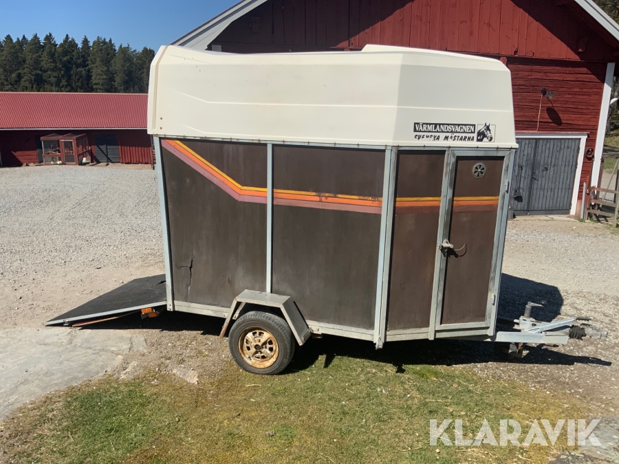 Hästtransport Värmlandsvagnen H2-1200