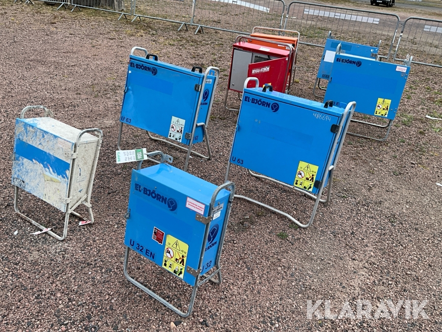 Elcentraler El-björn, Byggström, Satema U32EN, U63, ZSF63, okänd