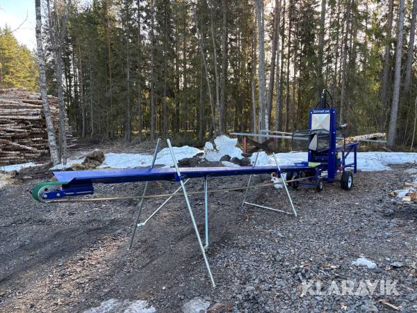 Komplett vedklipp med stockbord Bonnet Log Clip 300