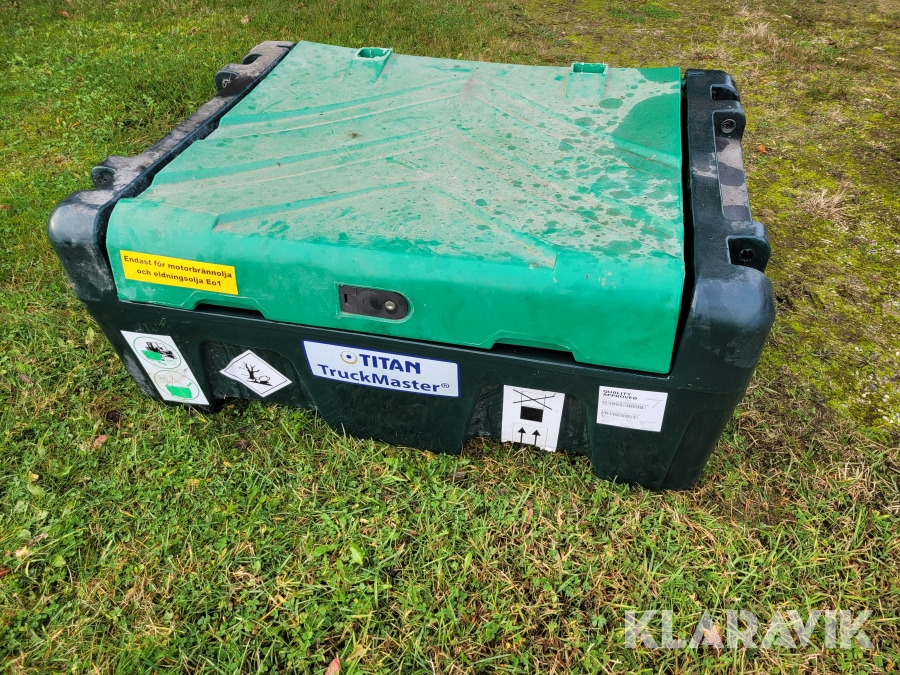 Dieseltank lågbyggd 200L Titan Truckmaster