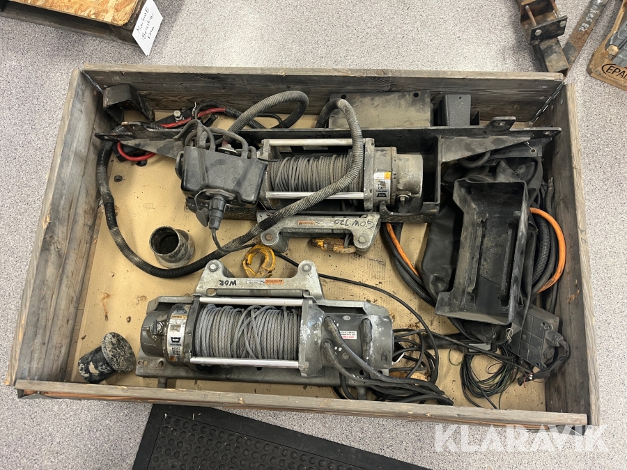 Vinsch Warn 900 kg 2 st