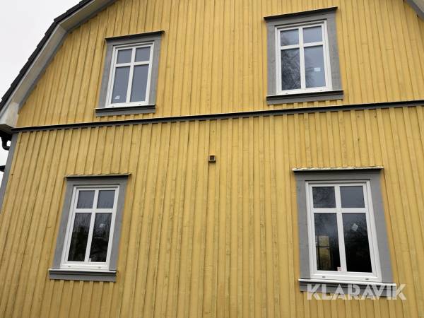 Flaggfönster PVC 3-glas 6st