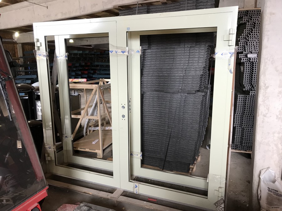 Aluminium parti / Entredörrar