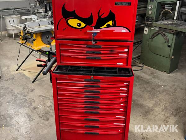 Verktygsvagn med verktyg Teng Tools