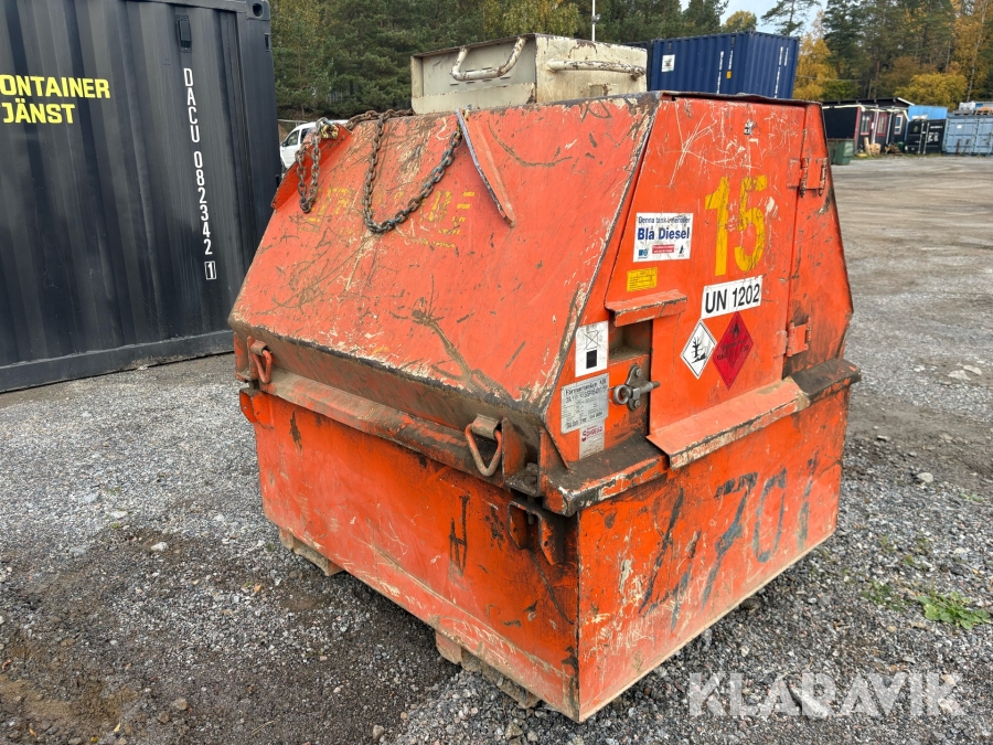 Dieseltank Färmartanken 1000 liter