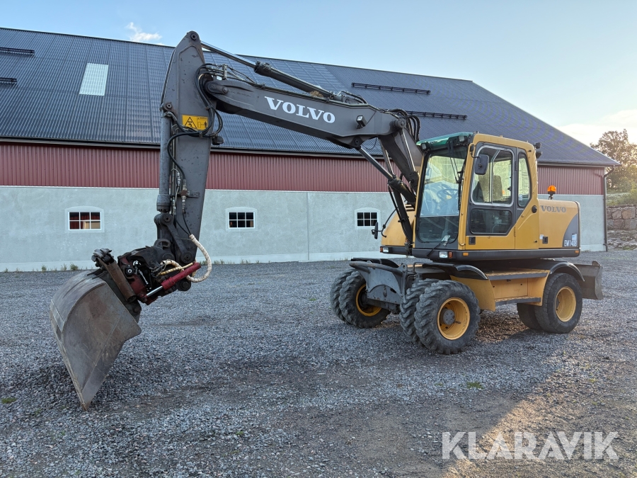 Grävmaskin Volvo EW140B
