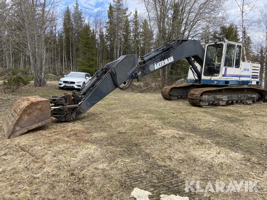 Grävmaskin Åkerman H10B HD med skopor