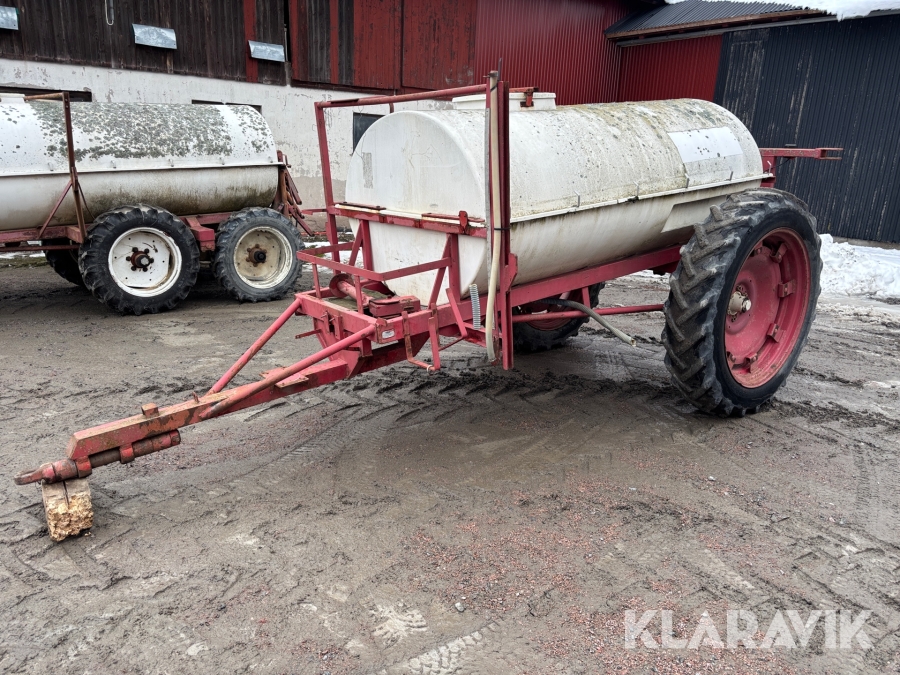Tankvagn Lindus 2500L