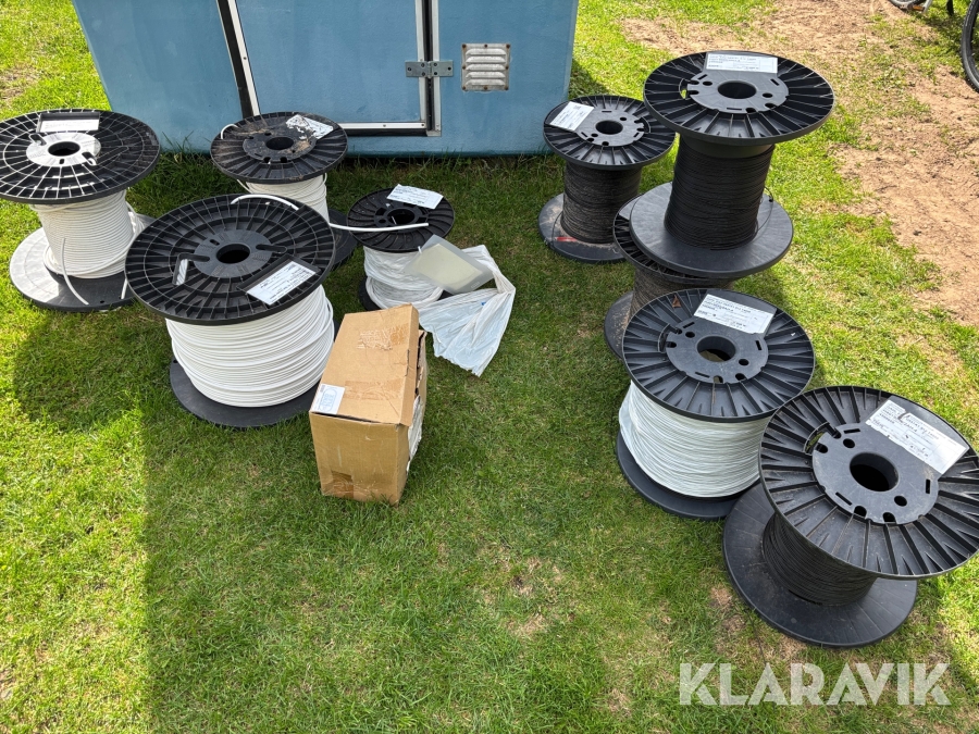 Fiberkabel och tomslang Hexatronic och Skarvbox