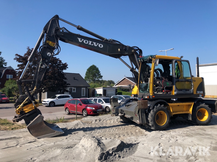 Grävmaskin Volvo EW160B 