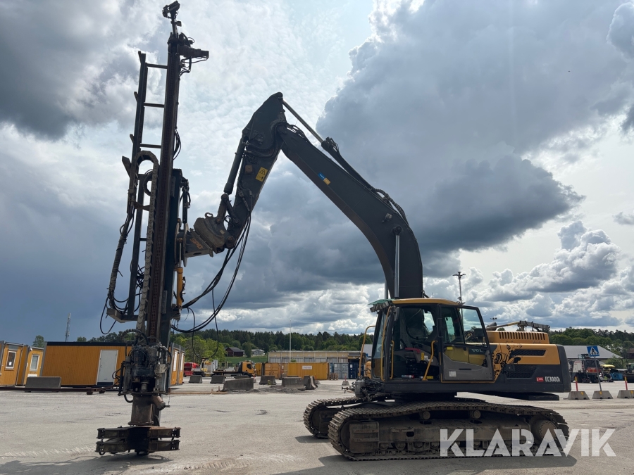 Borrigg Volvo EC300DL med SPD DM85 Borrmast