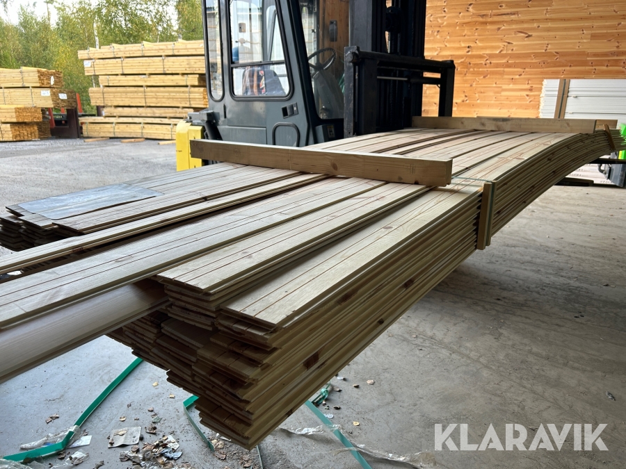 Panel Moelven 15 x 120 4019 vitvax