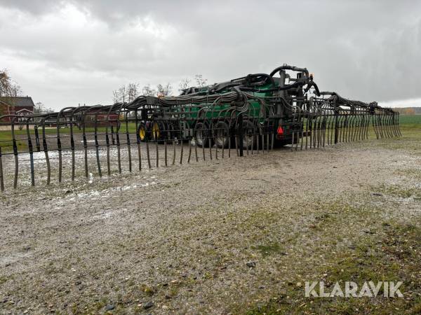 Ramp till gödseltunna Samson SBX2 24 24 m delavstängning