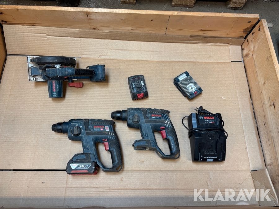 Bilningsmaskin 2 st och Cirkelsåg 1 st Bosch