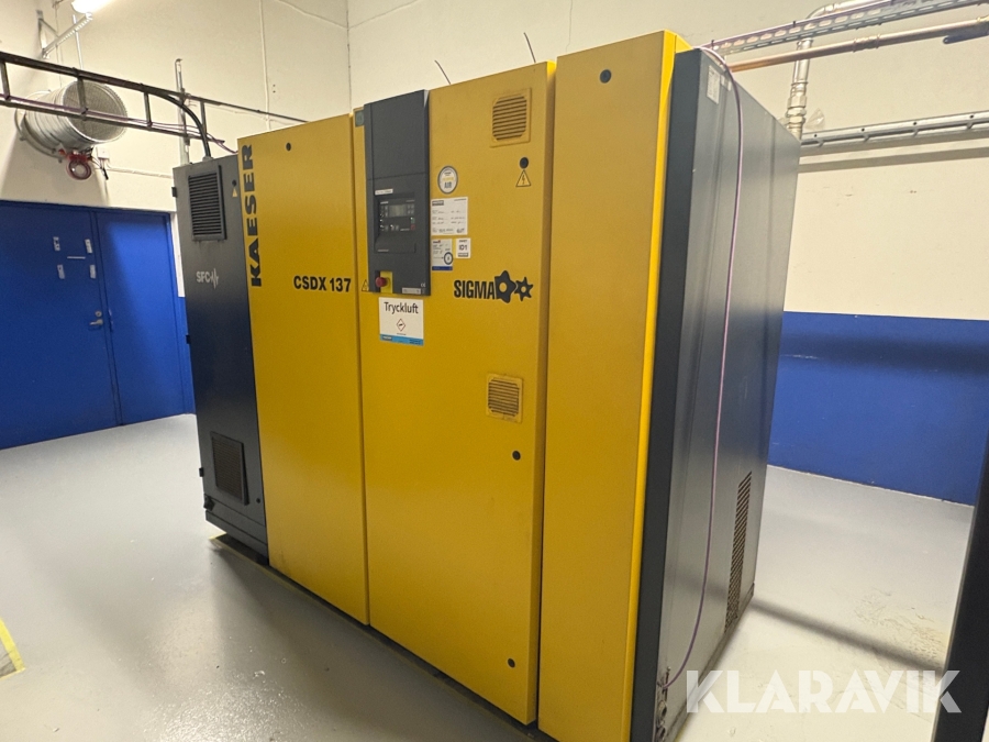 Kompressorer Kaeser CSDX 137 SFC 2st