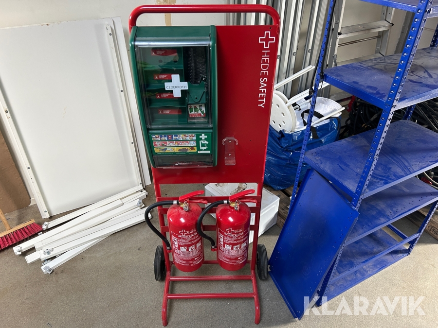 Förstahjälpen vagn HedeSafety