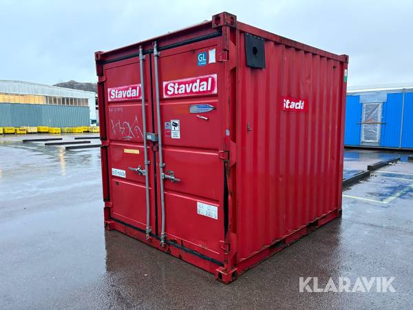 Container 10 fot Isolerad