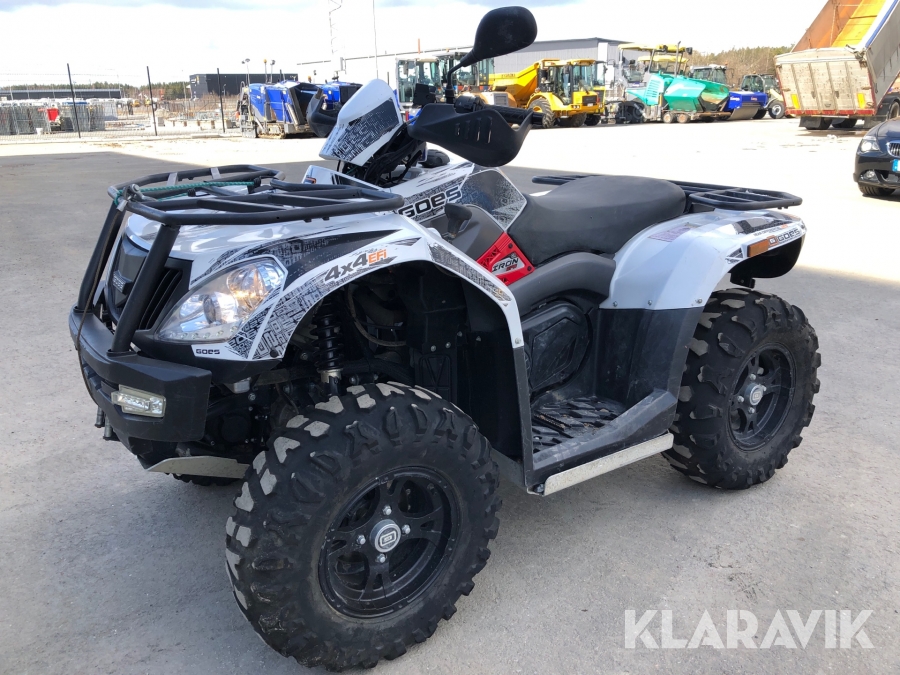 Fyrhjuling Goes 450S 4X4 EFi med kärra