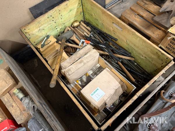 Blandade verktyg 1st pall