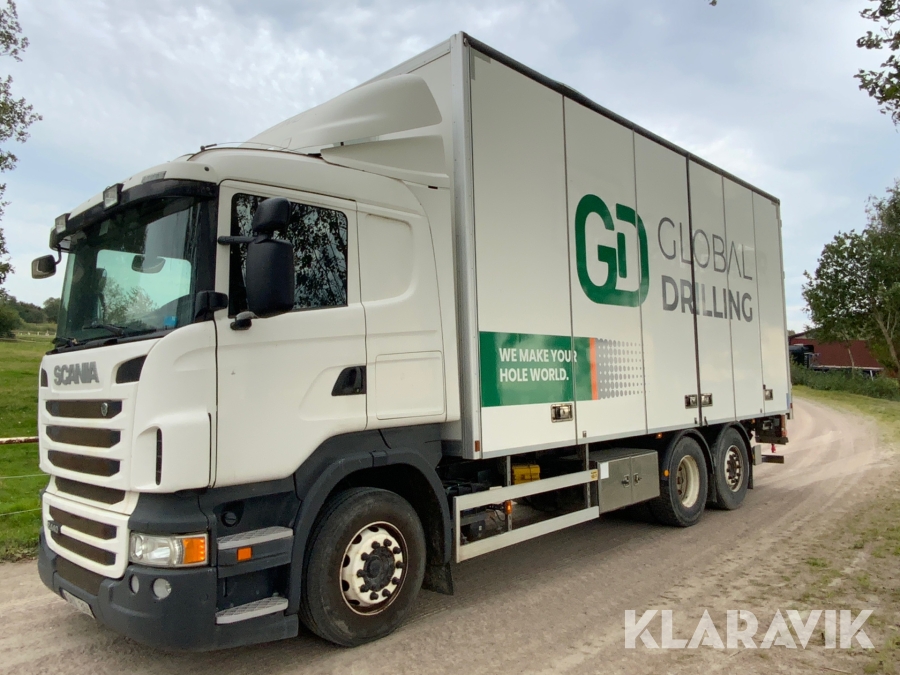 Lastbil med skåp Scania R440LB6X2