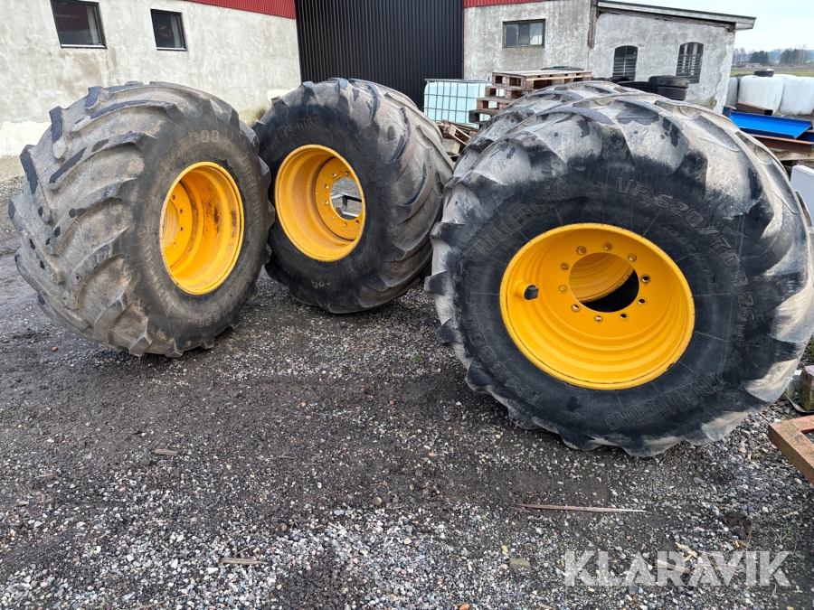 Lastmaskinshjul Trelleborg TM3000 620/70 R26 - 4 st