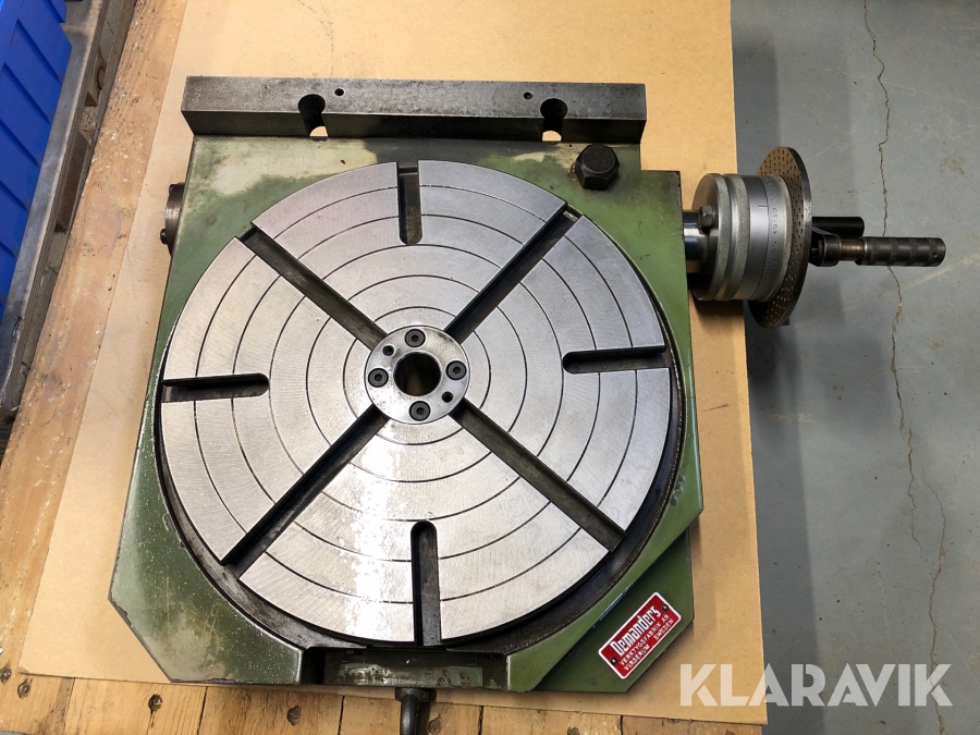 Rundmatningsbord Demanders med delningsskiva