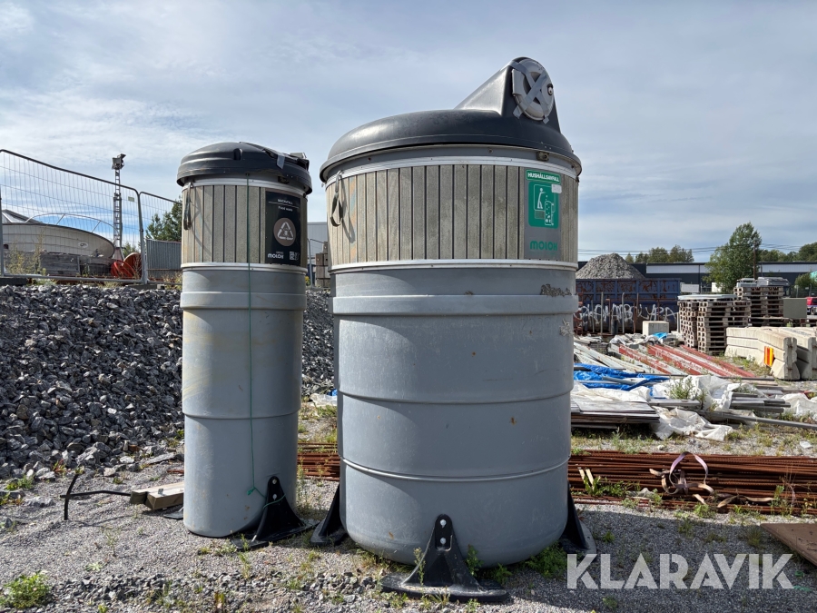 Underjordsbehållare avfall Molok San sac 2st